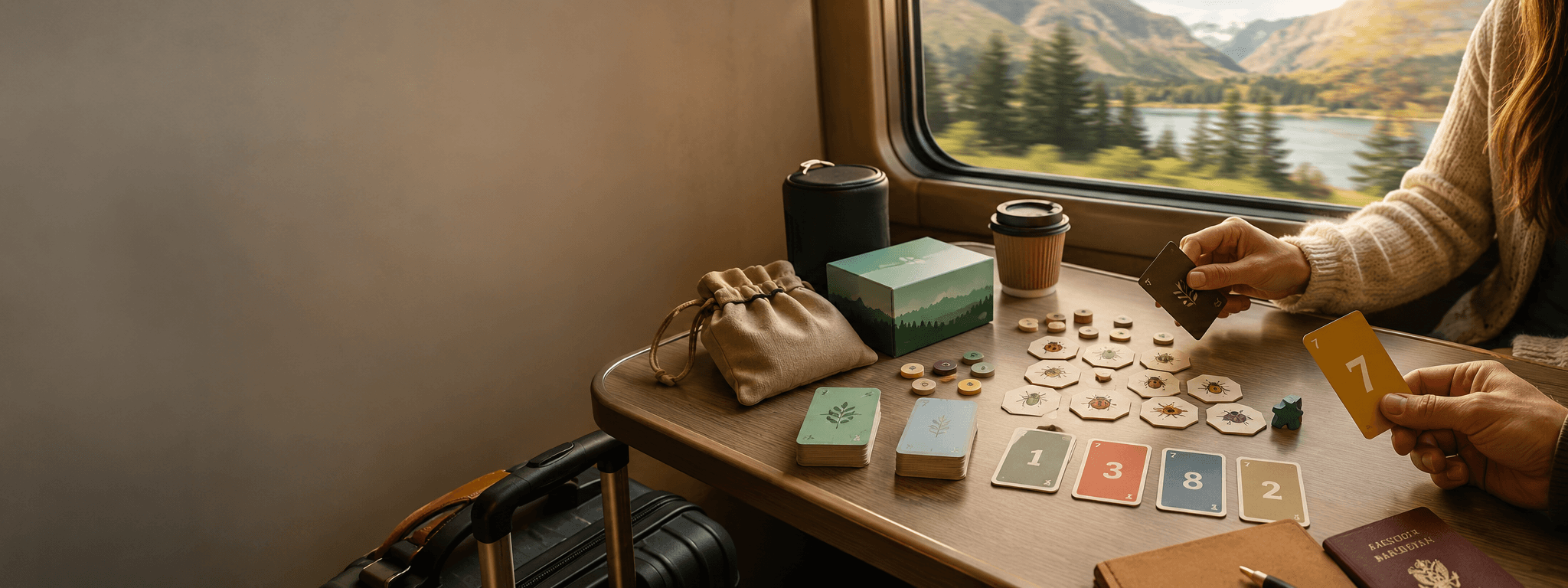 Juegos de mesa pequeños para llevar de viaje
