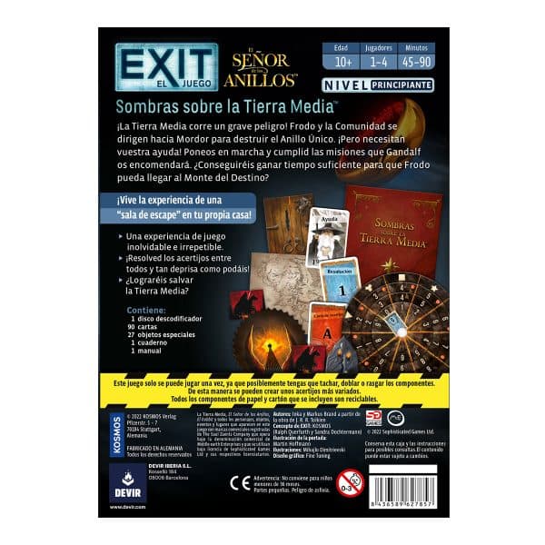 EXIT: El Señor de los Anillos 4