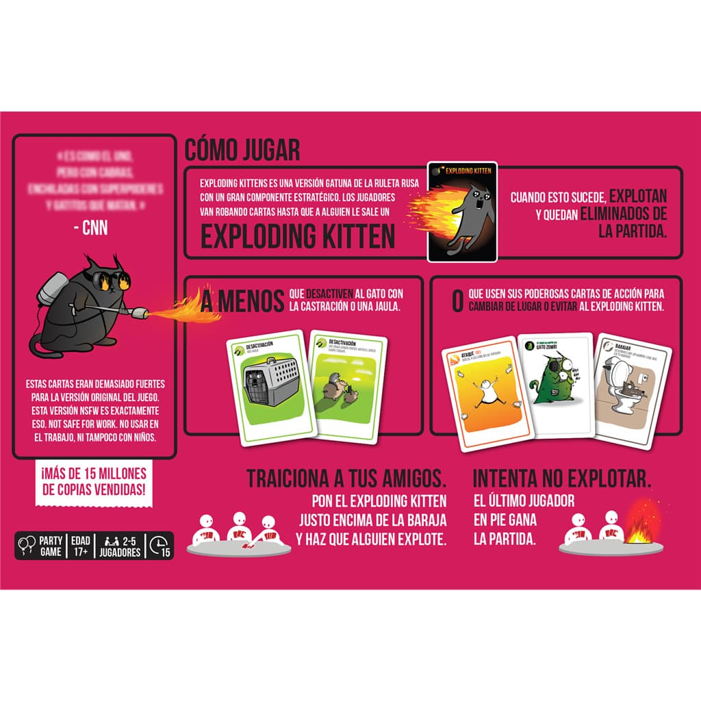 Exploding Kittens: NSFW 3