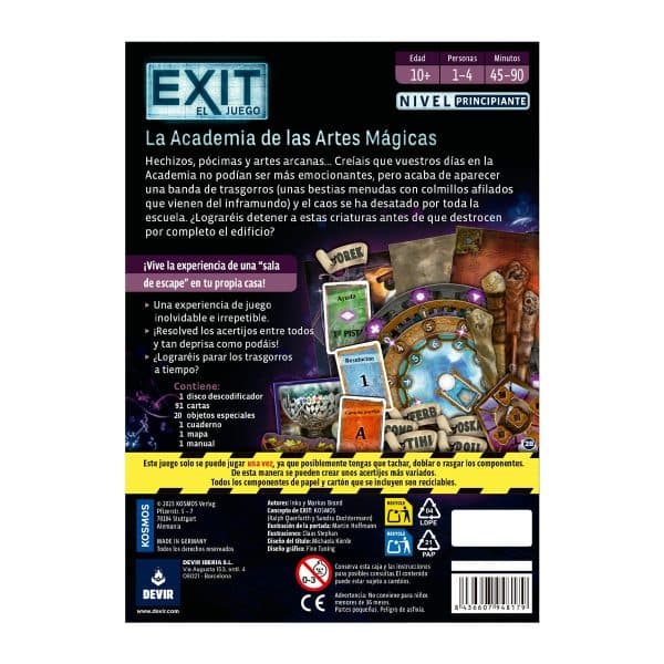EXIT: La Academia de las Artes Mágicas 2