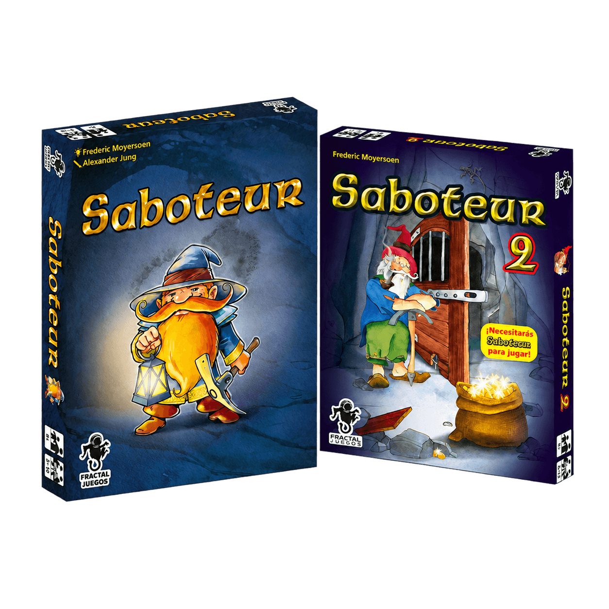 Combo Saboteur: Juego Base + Expansión Saboteur 2